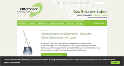 Desktop Screenshot of enterosan.de